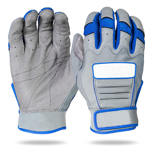 Factory Direct Sale Premium Quality Goatskin Leather Custom Baseball Batting <b>Gloves</b> Short Cuff Hand Grips Unisex Sports <b>Gloves</b> - Product Image 5