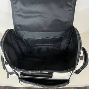 Famous Brand Designer Luxury Hand Tooled Checkered <b>Leather</b> Diaper Backpack Cowhide Business Travel Sport Backpacks for <b>Men</b> Women - Product Image 6