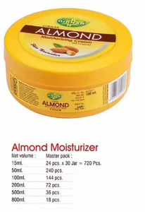 Crema Hidratante de Almendras Girnar, Crema Facial Natural de Almendras, Crema Nutritiva para la Piel - Product Image 4