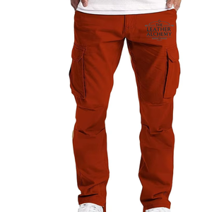 Men's Versatile Cargo Pants Durable <b>Multi</b> Pocket Utility Wear for Hiking <b>Camping</b> Work Travel and Modern Casual Fashion - Product Image 1