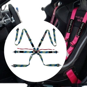 TBRACING ULTRA-D OEM ODM Cinturón de Seguridad de Carreras de 6 Puntos de 2 Pulgadas FIA 8853-2016 con Sistema de Desenganche Rápido Ultra Delgado, Patente de Taiwán - Product Image 6