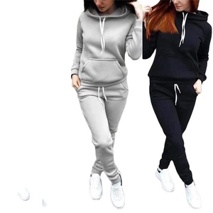 Ropa de Marca, Conjunto Deportivo Informal de Invierno para Hombre, Sudadera con Capucha, Pantalones Deportivos, Chaqueta Deportiva, Pantalón Liso Teñido - Product Image 1