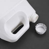 Bidon en plastique HDPE de haute qualité de 5 L pour l'emballage d'alcool, de produits chimiques et d'huile, baril à vin personnalisé, réservoir de stockage d'eau