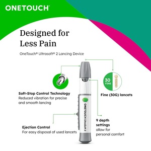 ระบบตรวจวัดระดับน้ำตาลในเลือดแบบง่าย OneTouch Select Plus - Product Image 3