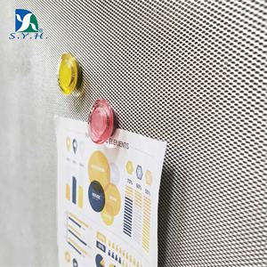 Tablero de anuncios magnético con marco de aluminio y red de acero SYH HB-4560A - Product Image 3