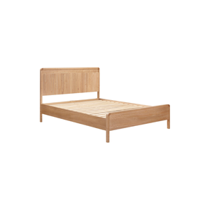 RIVEO RANGLE Collection Direct Supply Modern Design Eco-Friendly Durable Bedroom Furniture Wooden <b>Bed</b> Natural Wood - Product Image 1