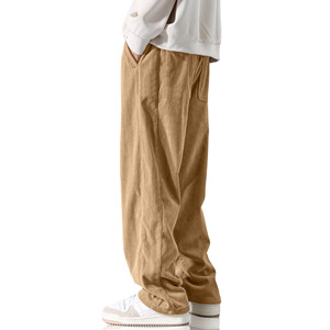 Factory Price Custom Printed Men's Trousers Casual <b>Jogger</b> Track Men's Pants Elastic Waistband Man <b>Stacked</b> Sweatpants for Men - Product Image 2