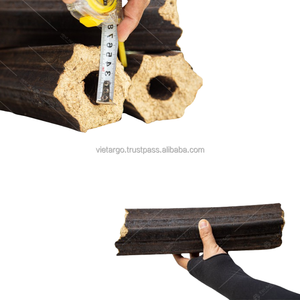 Briquettes de charbon de bois de balle de riz 6mm écologiques du fabricant du Vietnam livraison rapide emballage personnalisé granulés de bois élevés - Product Image 5