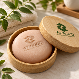 Custom <b>Bamboo</b> <b>Wooden</b> Round Box with Lid | Eco-Friendly Soap Gift <b>Packaging</b> OEM ODM - Product Image 1