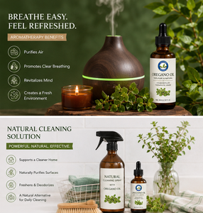 Huile Essentielle d'Origan Naturelle 1 KG - Huile d'Origanum Vulgare - Pour Formulations Cosmétiques et d'Aromathérapie - Fournisseur Grossiste Exportateur - Product Image 4