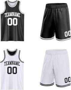 Conjunto de Uniforme de Baloncesto Sublimado de Alta Calidad con Tela de Malla Transpirable para Hombres y Equipos Juveniles, para Práctica y Competencia - Product Image 2