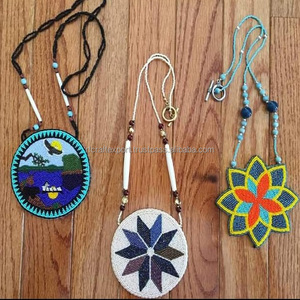 Gargantilla de cuentas de cristal hecha a mano, collar de perlas de Tahití y collar de cuentas de semillas en rosa, púrpura, collares de cuentas de moda - Product Image 2