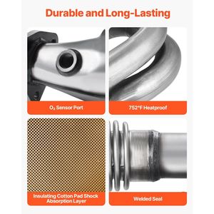 Convertitore Catalitico Sostitutivo per Subaru Forester, Impreza, Legacy, Outback, SAAB 9-2X 2.5L H4, Convertitori Catalitici Anteriori - Product Image 5
