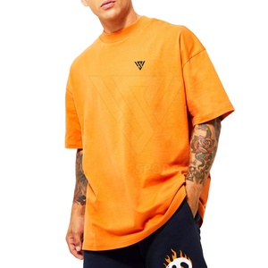 T-shirt confortable à manches courtes et à séchage rapide pour hommes de grande taille avec logo personnalisé, motif solide, prix raisonnable, conception vierge - Product Image 1
