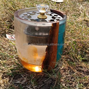 Quemador de Bakhoor de Resina de Lujo Moderno, Diseño Artístico para Ramadán, Colección de Fragancias para el Hogar - Product Image 1