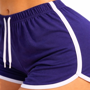 Shorts de sport pour femmes, taille élastique, séchage rapide, légers, avec bordure contrastée, pour le fitness et le sport - Product Image 6
