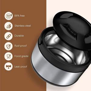 Juego de 3 Cazuelas de Acero Inoxidable Thermosteel, Combo de Recipientes Térmicos para Cocina y Comedor con Almacenamiento de Alimentos Aislado de Primera Calidad para el Hogar - Product Image 3