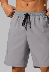 Men Gym Shorts High Quality <b>Elastic</b> Waist Compression Running Training Sports Plain Wholesale Men Gym Shorts - Product Image 5
