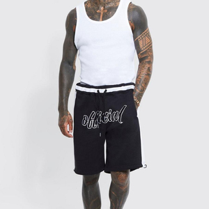 Pantalones Cortos Casuales para Hombre, de Algodón Grueso de 280 g/m², de la Mejor Calidad, con Logotipo Bordado Personalizado, Nuevo Modelo 2026, de Fábrica, ODM - Product Image 4