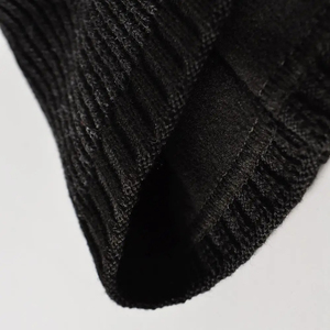 Oem Customized Colors And Design High Quality Stripe Thick Knit Beanie Cap Customize Logo And Colors Multi color <b>Hats</b> Beanies - Product Image 4