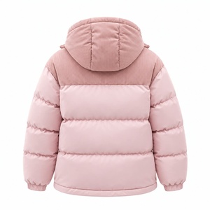 Veste d'hiver pour homme à col montant, imperméable, effet brillant, alternative au duvet, style puffer - Product Image 4