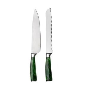 Traditional Style 7-Piece Stainless Steel Chef <b>Knives</b> with Customized Handle <b>Sharp</b> Serrated Edge for Multi-Purpose Eco-Friendly - Product Image 6