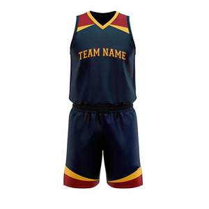 Conjunto de Uniforme de Baloncesto Unisex, Cuello Redondo, Sin Mangas, Verde, Secado Rápido, Transpirable, Talla Grande, Nombre del Equipo Personalizado, 100% Poliéster - Product Image 5