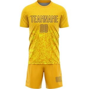 Maillot de football de haute qualité, meilleur maillot de football tendance, bleu et rouge, maillot de football pour hommes, uniforme d'équipe professionnel personnalisé - Product Image 5