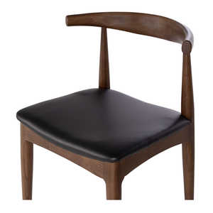 Fauteuil de salle à manger en teck moderne de qualité supérieure, écologique, avec coussin en cuir, durable, pour hôtel et restaurant, directement de l'usine - Product Image 5