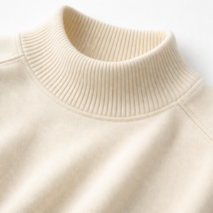 Suéter de Cuello Alto Estilo Vintage Personalizado al por Mayor, Fabricante OEM para Mujer - Product Image 4