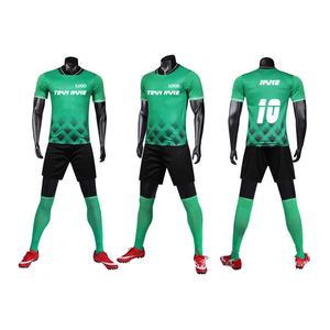 Ventes en gros de maillots et shorts de football pour adultes, manches courtes, 100% polyester, séchage rapide, été, taille XL, unisexe - Product Image 5