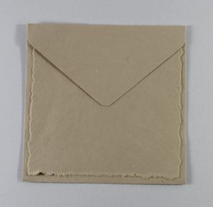 Wholesale Professional 250 Gsm Deck Led Edge Card With Matching Envelop Recycled Handmade Paper From Cotton Fiber - Product Image 1