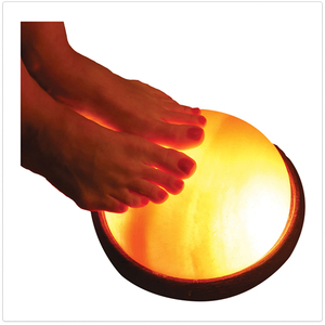 Unidad de Terapia para Pies y Manos con Domo de Sal del Himalaya de Alta Calidad, Masajeador Térmico Natural para Desintoxicación y Relajación, Tratamiento para el Dolor - Product Image 6