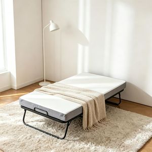 Lit de camping pliable en tissu avec cadre en aluminium et acier pour le camping en plein air, les hôtels, les hôpitaux, les écoles, les salons - Product Image 4
