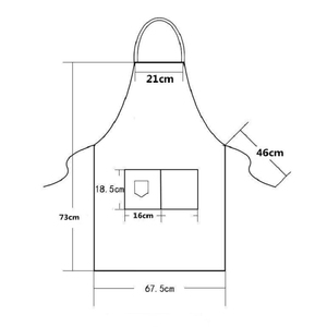 Delantales de trabajo unisex de algodón con bolsillos, cómodos para cocina, taller, ropa de trabajo profesional, ropa de trabajo protectora, delantal utilitario de algodón. - Product Image 5