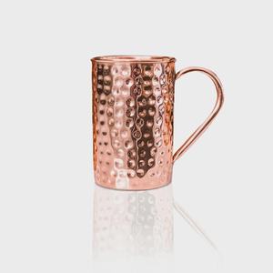 Tasses à Moscow Mule de luxe indiennes en coffret cadeau, tasses en forme de baril de 16 oz, 100% cuivre pur, deux cuillères à mélanger, ensemble de tasses en cuivre - Product Image 4