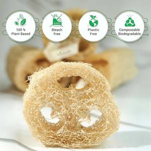 ฟองน้ำใยบวบธรรมชาติอเนกประสงค์สำหรับอาบน้ำสัตว์เลี้ยงในห้องครัวห้องน้ำ - Product Image 4