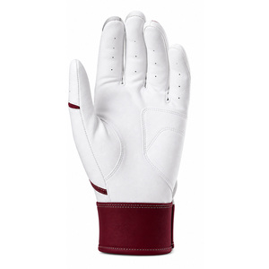 Gants de frappeur de baseball personnalisés pour hommes, en cuir PU, fermeture auto-agrippante, antidérapants, pour droitier, adulte, doux et confortables - Product Image 3