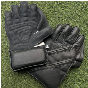 Gants de gardien de but professionnels légers pour hommes, personnalisables, couleur unie, pour le cricket - Product Image 3