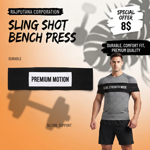 Professional Sling Shot <b>Bench</b> Press <b>Weightlifting</b> Chest Support Elbow Adjustable Spandex Polyester Lifting Strength <b>Bench</b> Press - Product Image 1