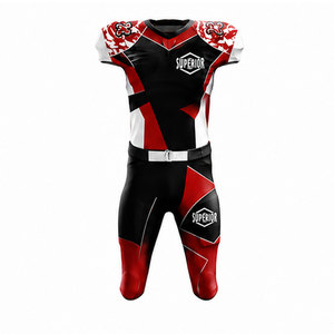 Wholesale Custom American Football Uniform with Personalized Logos, Breathable Athletic <b>Material</b> and Professional - Product Image 1
