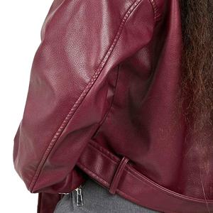 Chaquetas de Cuero de Moda 2024, Chaquetas de Cuero Cortas con Logotipo Personalizado para Mujer, Chaquetas de Motociclista para Hombre, Nueva Llegada - Product Image 6