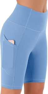 Women's <b>Leggings</b> Shorts High Waist Push up Solid Breathable Polyester Spandex Fitness Yoga Pants Casual <b>Workout</b> Phone <b>Pocket</b> - Product Image 3