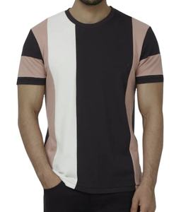 Camiseta de algodón 160 GSM 100% de alta calidad para hombre, serigrafía personalizable, proveedores de Bangladesh, Fitness, ajuste de gran tamaño, OEM - Product Image 1