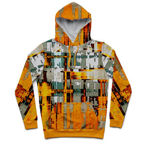 Sudadera Deportiva con Capucha para Hombre, Forrada, Sublimada, Estilo Desgastado, Corte Regular, Venta Caliente de Fábrica - Product Image 4