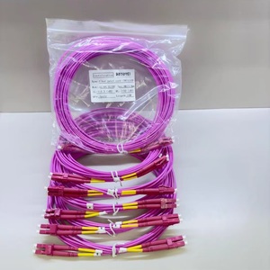 Fábrica al por mayor FTTH Cable de conexión de fibra óptica Simplex Duplex Modo único Multimodo SC/LC/FC/ST LSZH Chaqueta Longitudes personalizables - Product Image 1