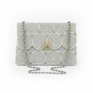 High Quality Handmade Beaded Women Clutch <b>Boho</b> Vintage Embroidery Bridal Evening Purse Cosmetic Storage <b>Bag</b> Zipper Satin - Product Image 2