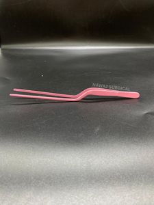 Pinzas de Cocina de Acero Inoxidable Color Rosa Polvo de 20 cm, Pinzas para Decoración de Alimentos para Cocina, Restaurante y Comida Fina - Product Image 4