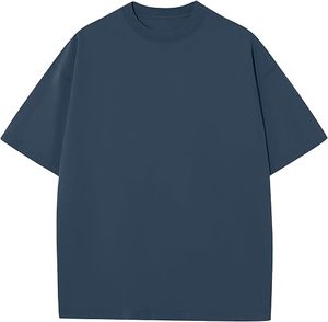 T-shirts de campagne vintage délavés à manches courtes pour hommes, en coton épais 230 GSM, coupe oversize, personnalisables, vierges, effet délavé à l'acide - Product Image 5