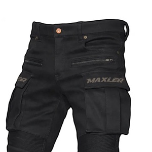 Pantalones de Motocicleta Duraderos con Múltiples Bolsillos en Oferta / Pantalones de Motocicleta Elásticos de Tela Impermeable para Adultos - Product Image 3